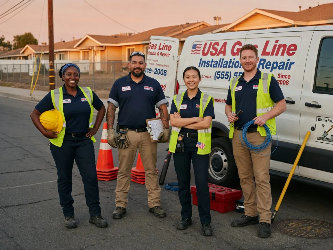 Gas Line Installation company in Maryville, IL